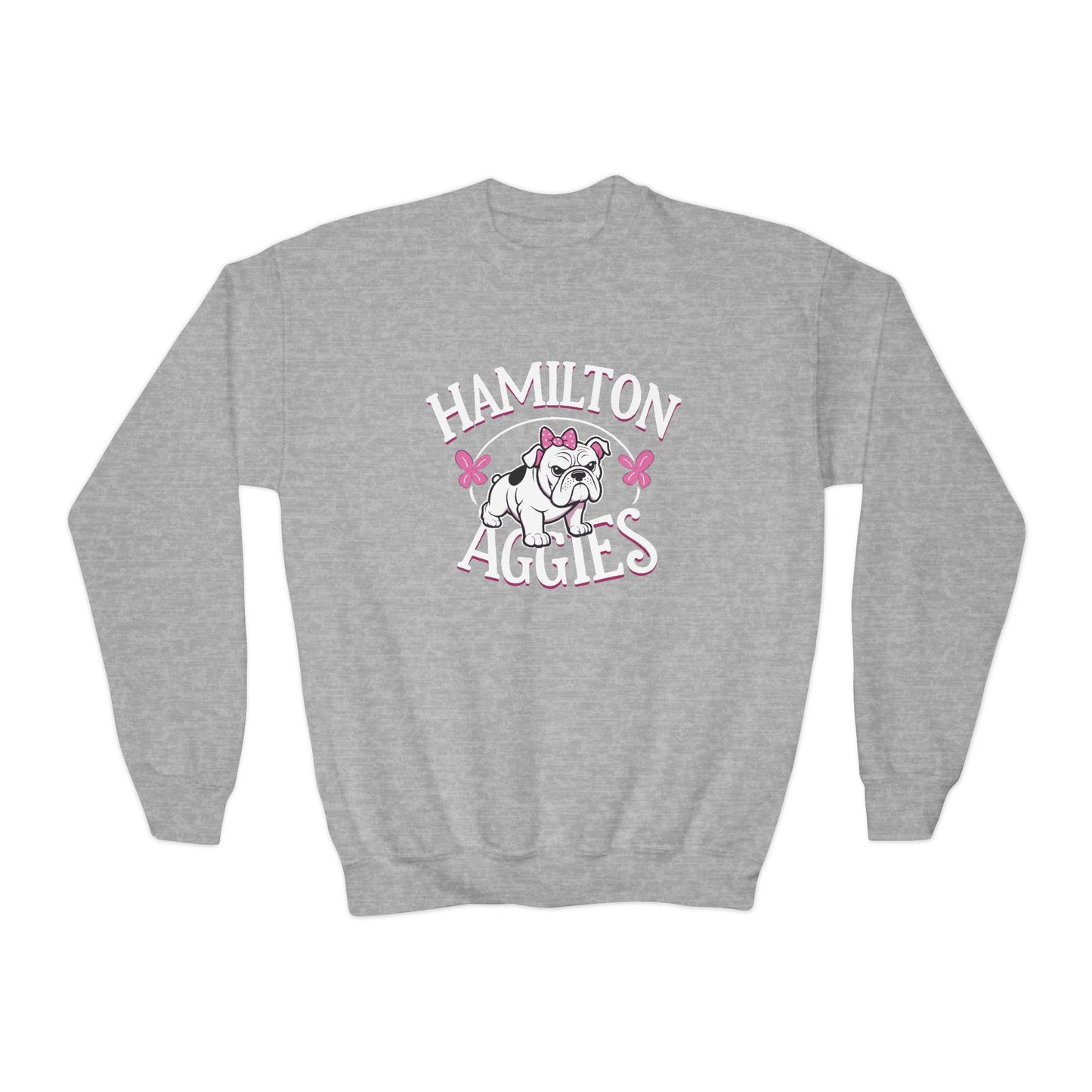 Youth Crewneck Sweatshirt \ Hamilton Aggies \ HAG4