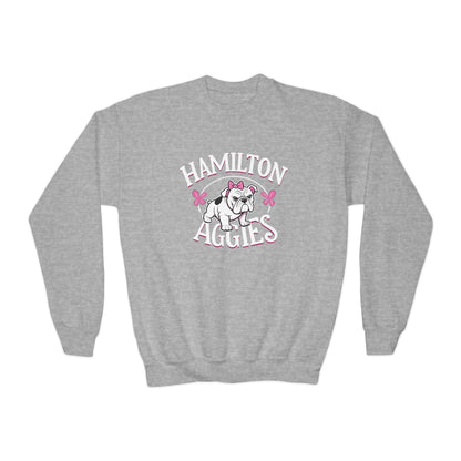 Youth Crewneck Sweatshirt \ Hamilton Aggies \ HAG4