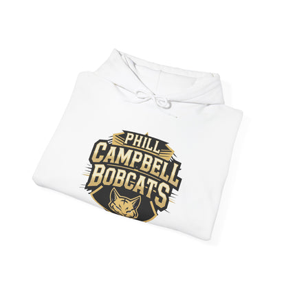 Adult Hoodie Sweatshirt \ Phill Campbell Bobcats \ PCB1