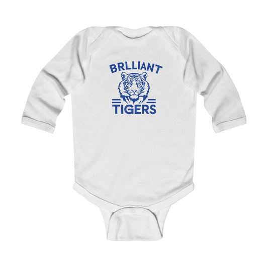 Long Sleeve Baby Bodysuit \ Brilliant Tigers \ BT1