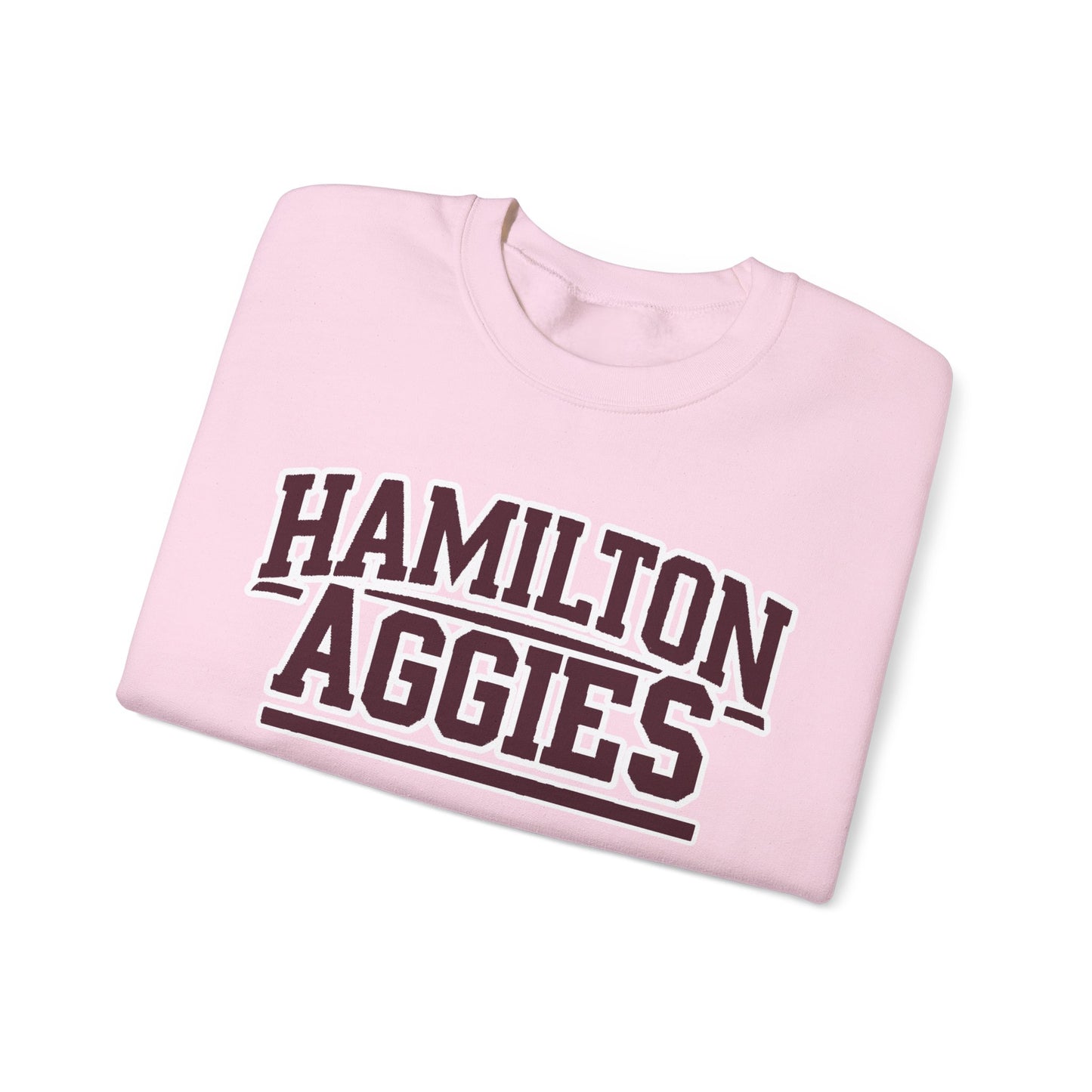 Adult Crewneck Sweatshirt \ Hamilton Aggies \ HA2