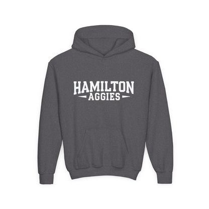 Youth Hoodie Sweatshirt \ Hamilton Aggies \ HA3