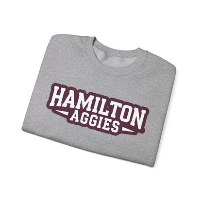 Adult Crewneck Sweatshirt \ Hamilton Aggies \ HA3