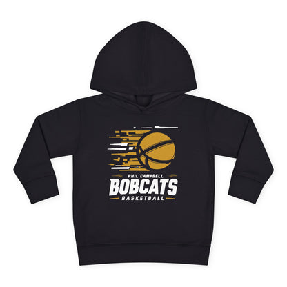 Toddler Hoodie Sweatshirt \ Phil Campbell Bobcats Basketball \ PCBBK2