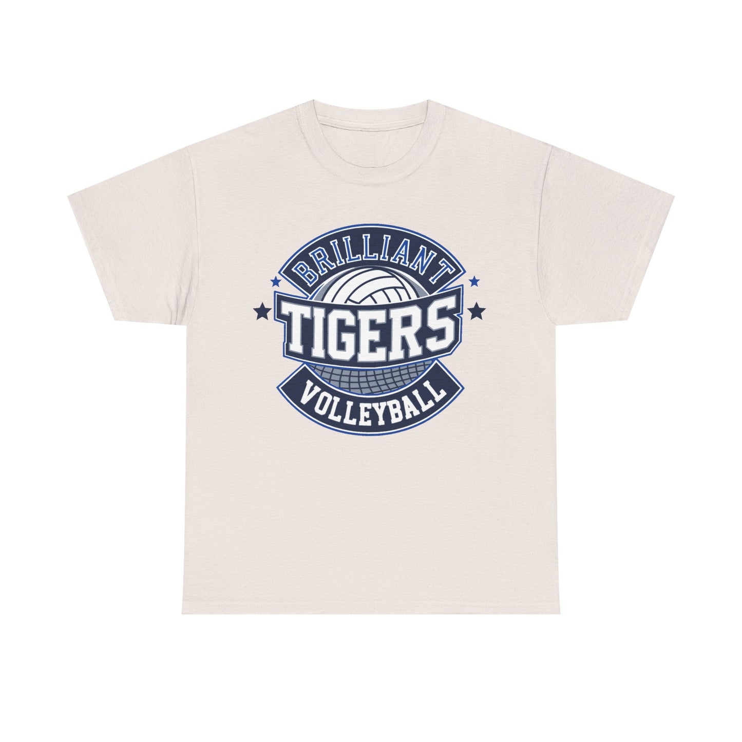 Adult Tee \ Brilliant Tigers Volleyball \ BTV1
