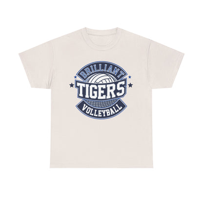 Adult Tee \ Brilliant Tigers Volleyball \ BTV1