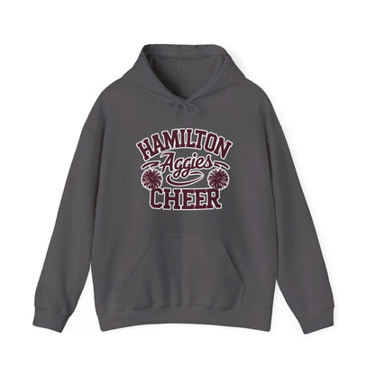 Adult Hoodie Sweatshirt \ Hamilton Aggies Cheer \ HAC2
