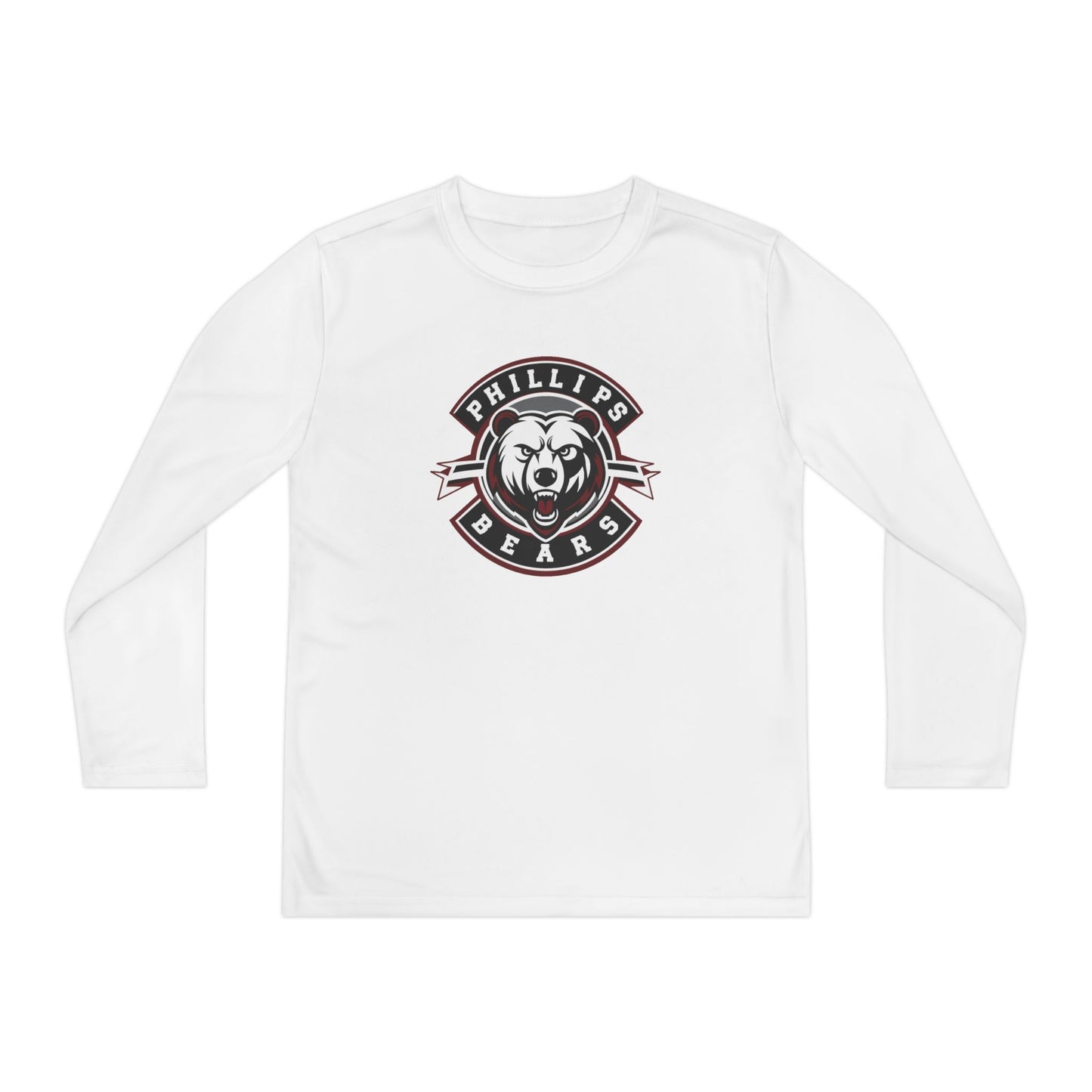 Youth Long Sleeve Tee \ Phillips Bears \ PB1