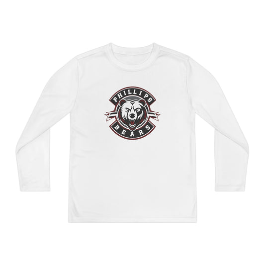 Youth Long Sleeve Tee \ Phillips Bears \ PB1