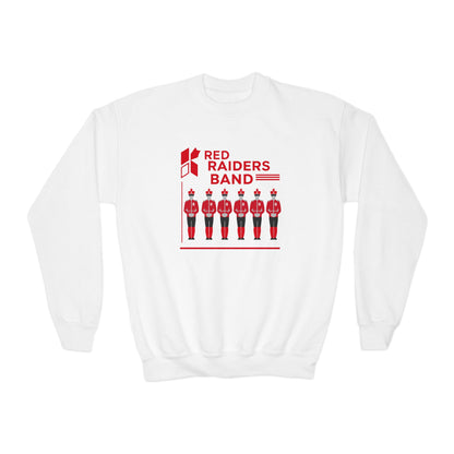 Youth Crewneck Sweatshirt \ Marion County Red Raiders Band \ MCB1
