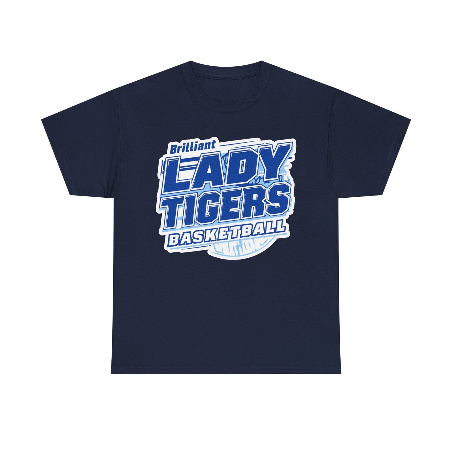 Adult Tee \ Brilliant Tigers Basketball \ BTBKG2