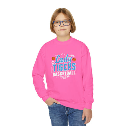 Youth Crewneck Sweatshirt \ Brilliant Tigers Basketball \ BTBKG1