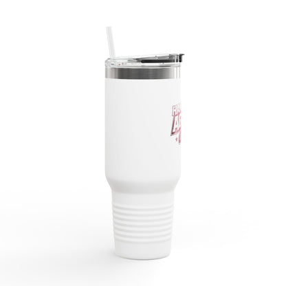 40oz Insulated Tumbler \ Hamilton Aggies Cheer \ Style 1
