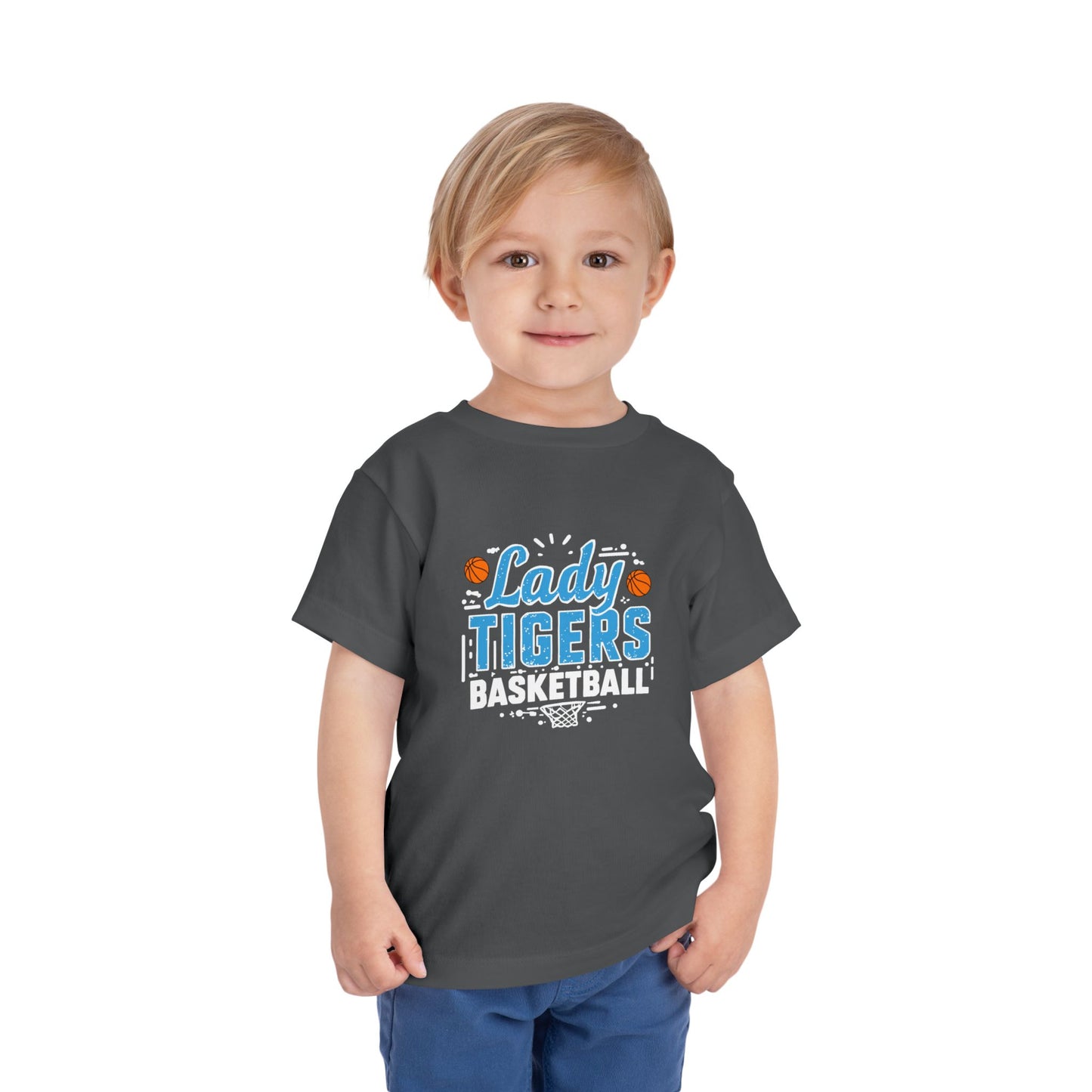 Toddler Tee \ Brilliant Tigers Basketball \ BTBKG1