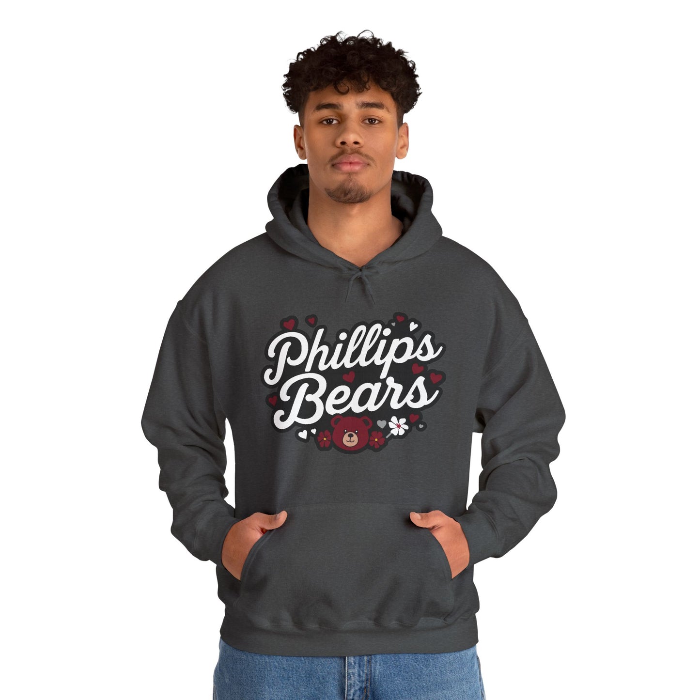 Adult Hoodie Sweatshirt \ Phillip's Bears \ PBG1