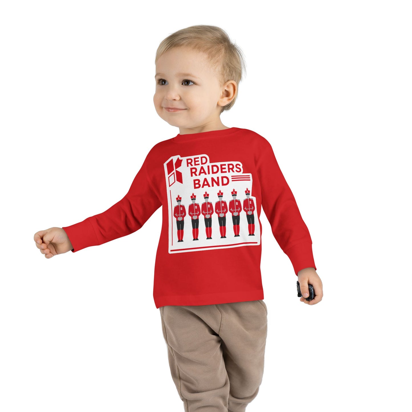 Toddler Long Sleeve Tee \ Marion County Red Raiders Band \ MCB1