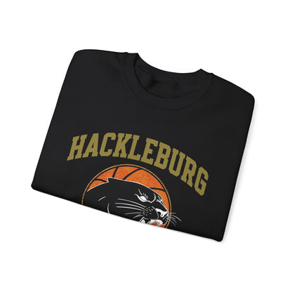 Adult Crewneck Sweatshirt \ Hackleburg Panther Basketball \ HPBK1