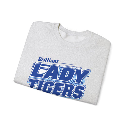 Adult Crewneck Sweatshirt \ Brilliant Tigers Basketball \ BTBKG2