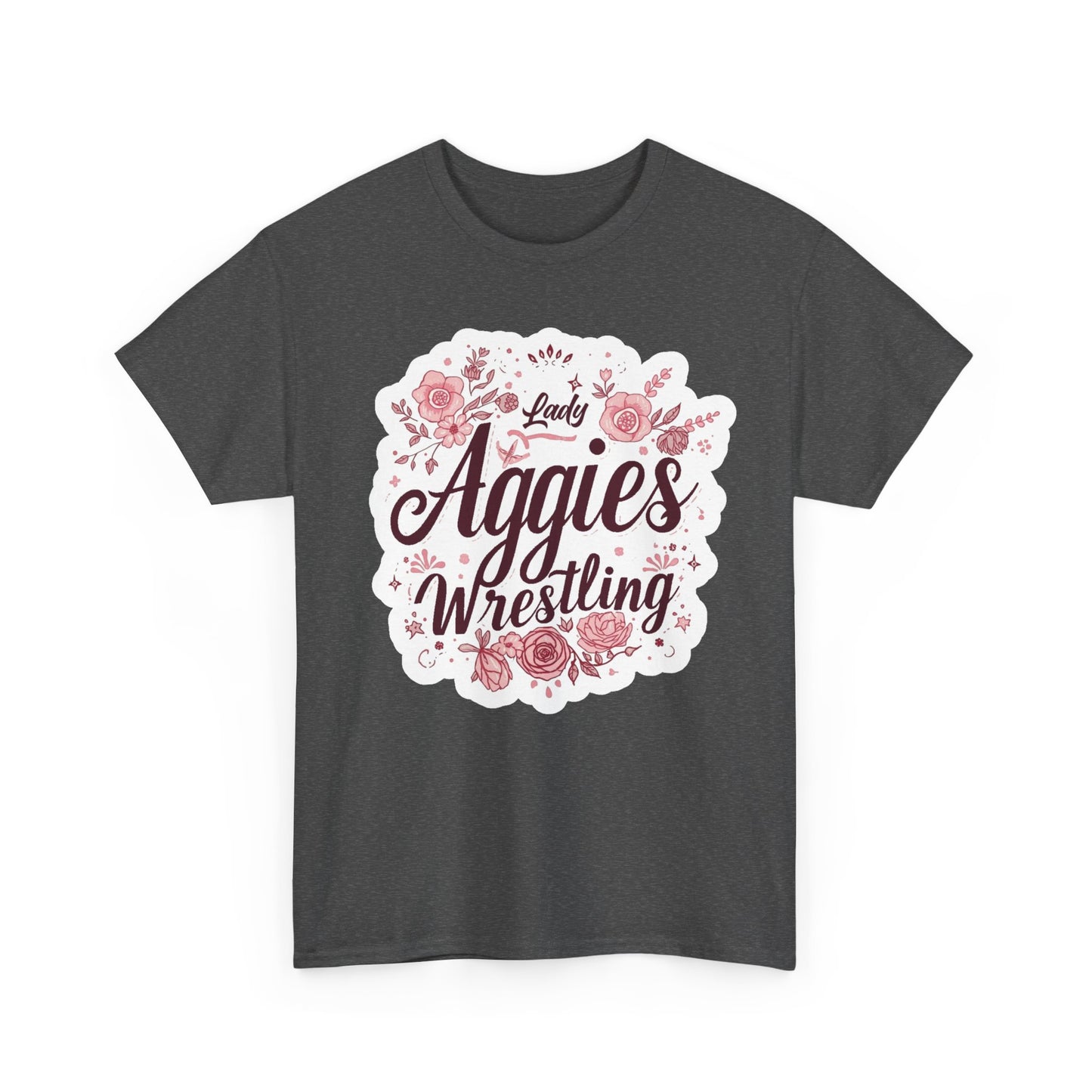 Adult Tee \ Hamilton Aggies Wrestling \ HAWG1