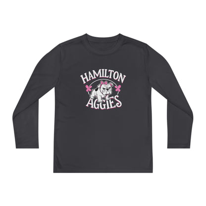 Youth Long Sleeve Tee \ Hamilton Aggies \ HAG4