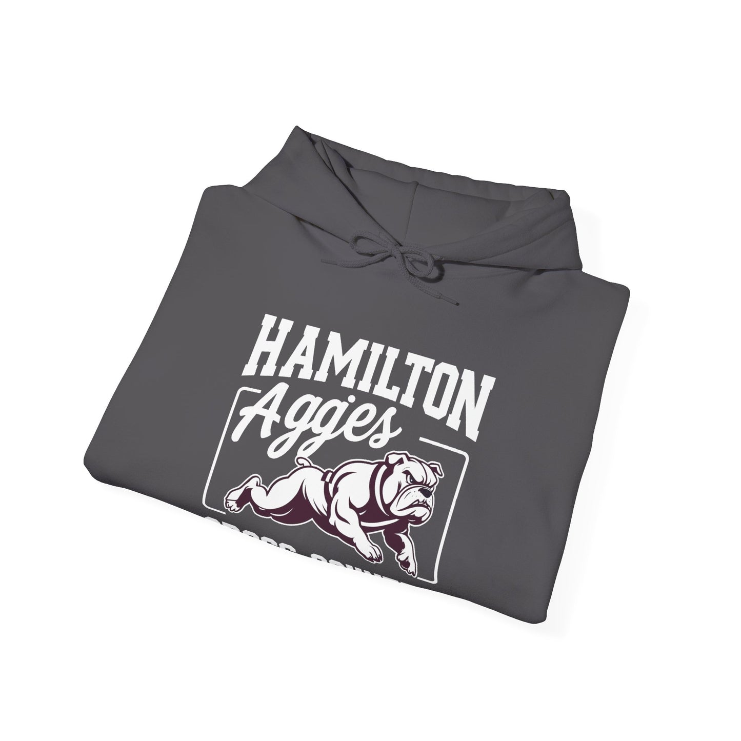 Adult Hoodie Sweatshirt \ Hamilton Aggies Cross-Country \ HCC2