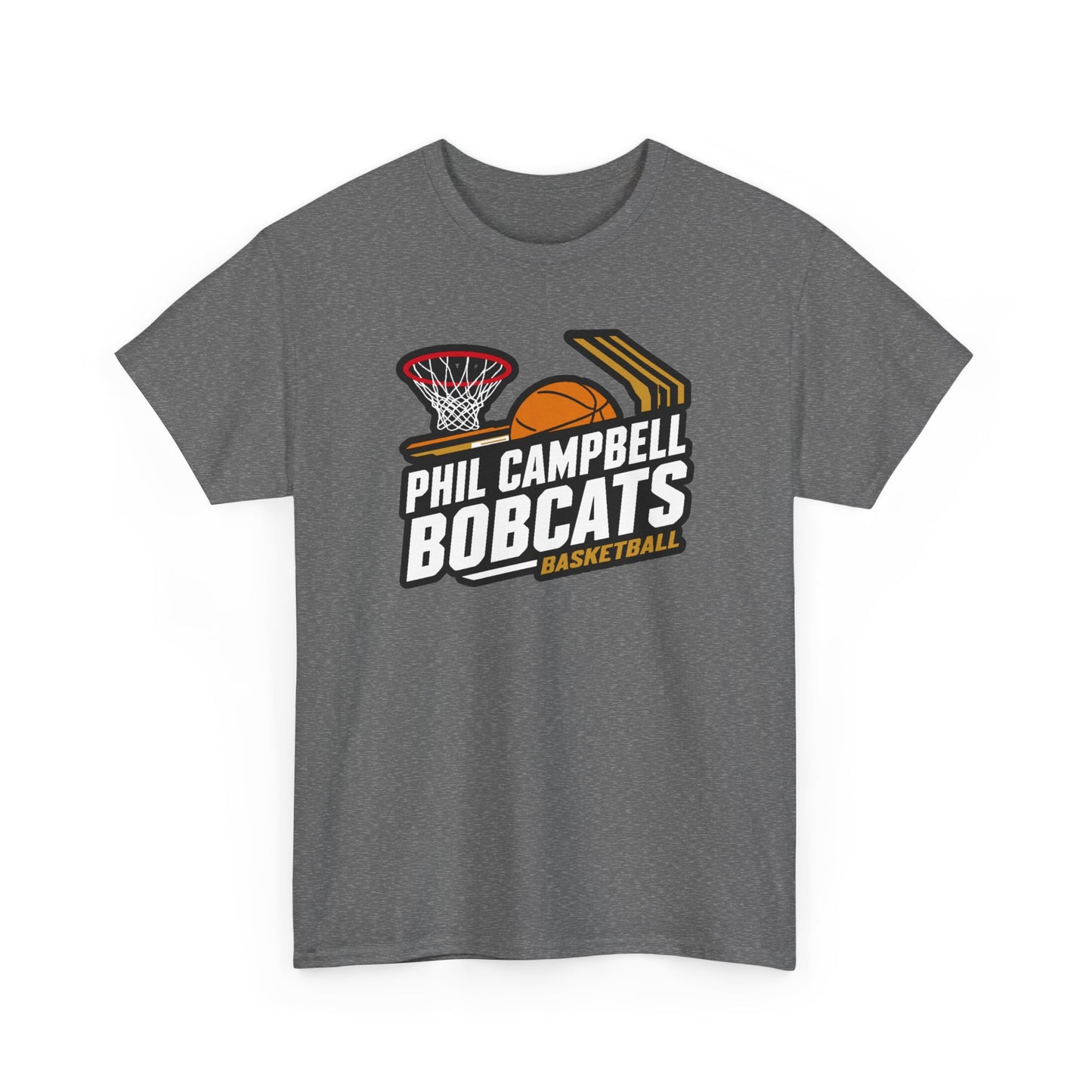 Adult Tee \ Phil Campbell Bobcats Basketball \ PCBBK1