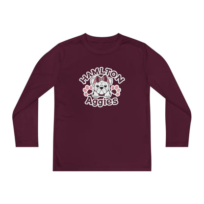 Youth Long Sleeve Tee \ Hamilton Aggies \ HAG3
