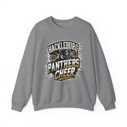 Adult Crewneck Sweatshirt \ Hackleburg Panthers Cheer \ HPC1