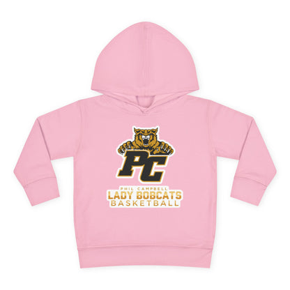 Toddler Hoodie Sweatshirt \ Phil Campbell Bobcats Basketball \ PCBBKG1