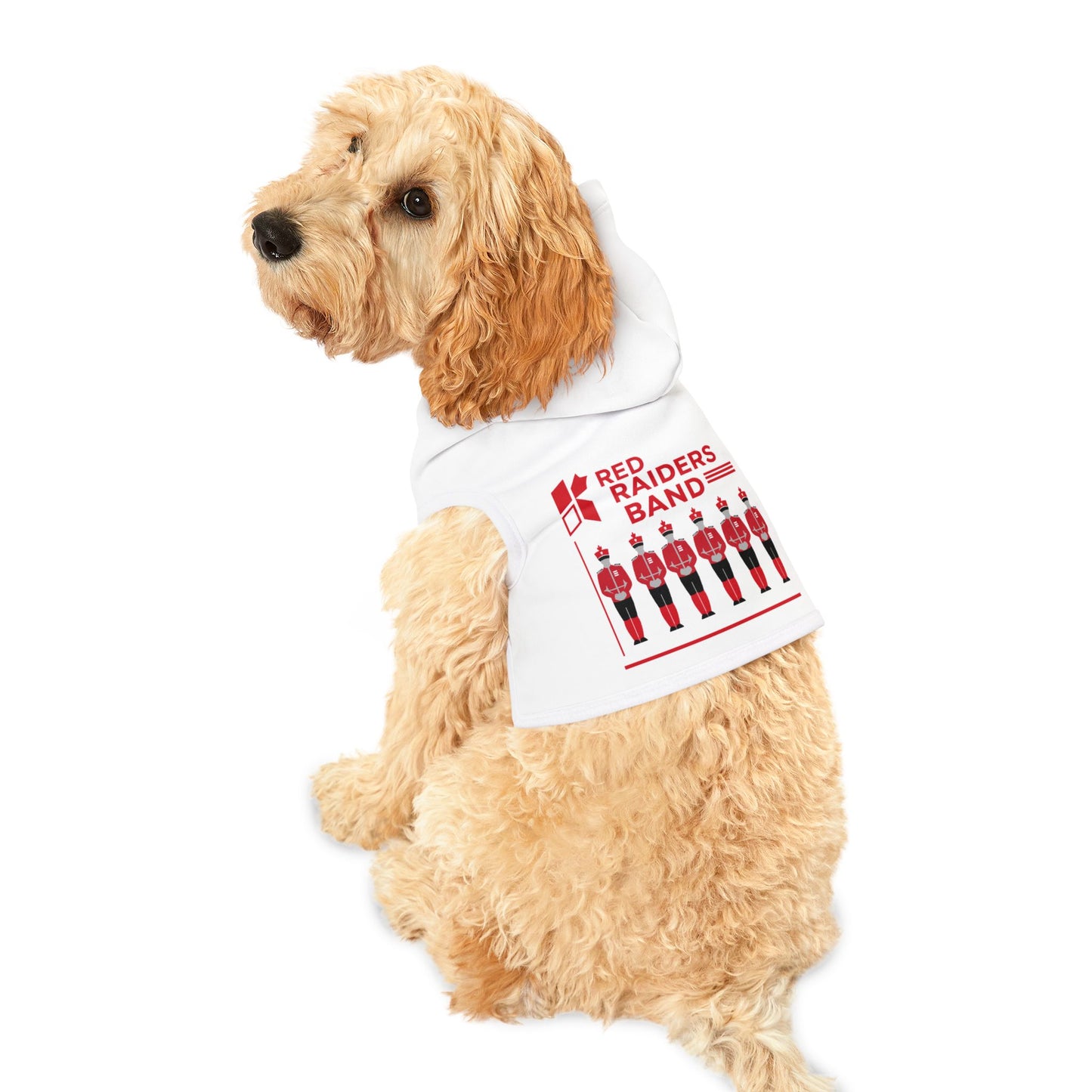 Pet Hoodie \ Marion County Red Raiders Band \ MCB1