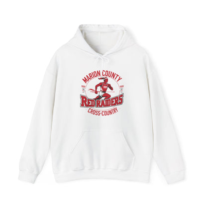 Adult Hoodie Sweatshirt \ Marion County Red Raiders Cross-Country \ MCCC2