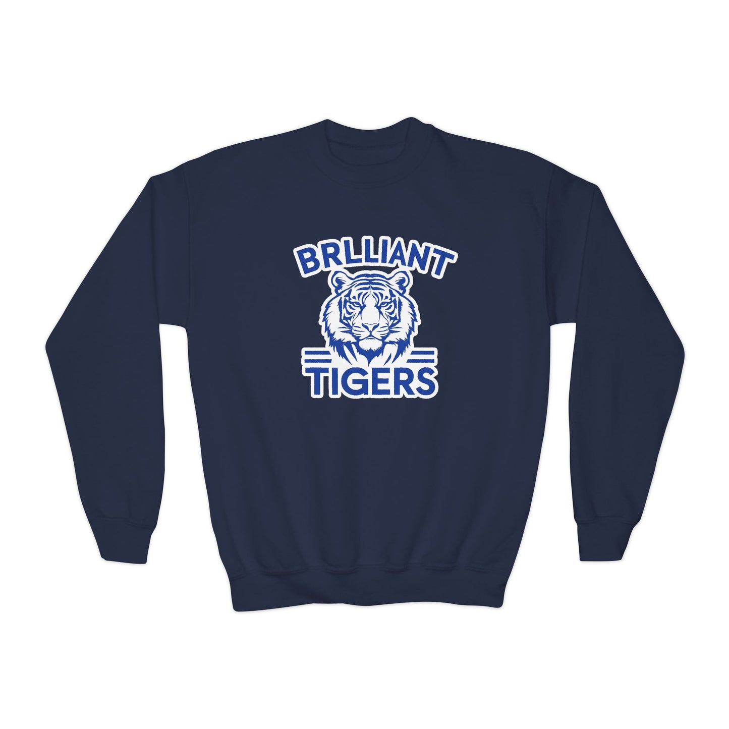 Youth Crewneck Sweatshirt \ Brilliant Tigers \ BT1