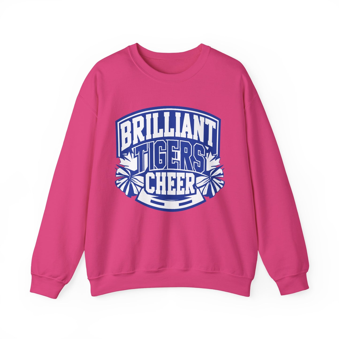 Adult Crewneck Sweatshirt \ Brilliant Tigers Cheer \ BTC1