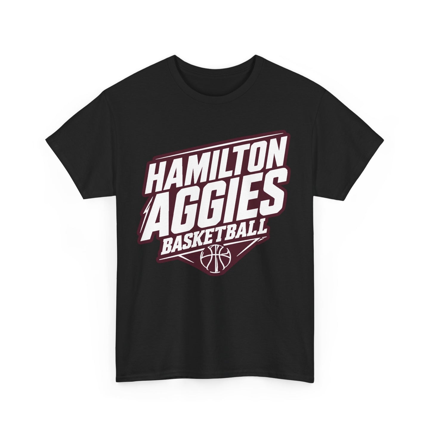 Adult Tee \ Hamilton Aggies Basketball \ HABK2