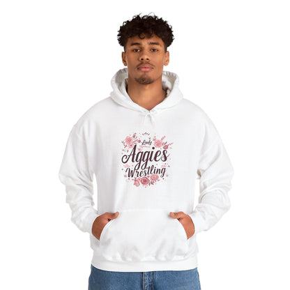 Adult Hoodie Sweatshirt \ Hamilton Aggies Wrestling \ HAWG1