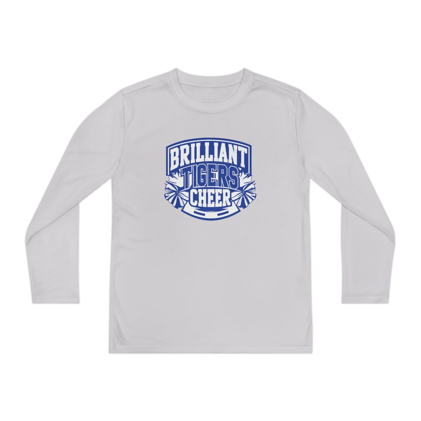 Youth Long Sleeve Tee \ Brilliant Tigers Cheer \ BTC1