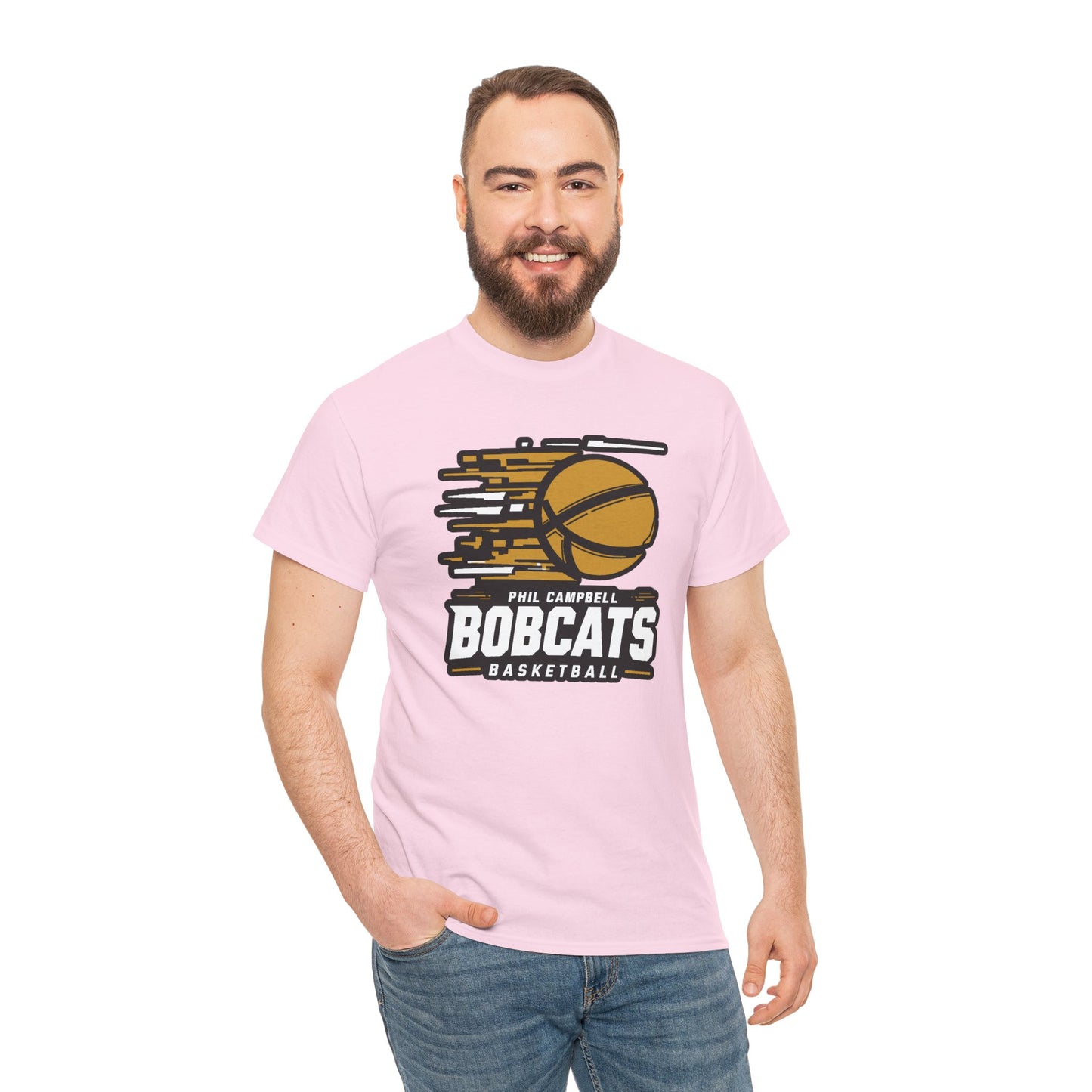 Adult Tee \ Phil Campbell Bobcats Basketball \ PCBBK2