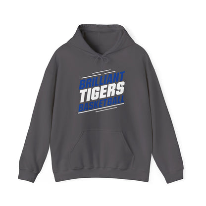 Adult Hoodie Sweatshirt \ Brilliant Tigers Basketball \ BTBK2