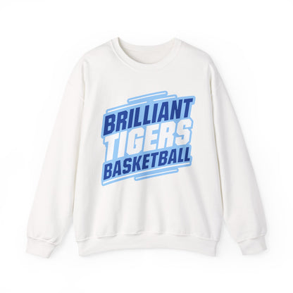 Adult Crewneck Sweatshirt \ Brilliant Tigers Basketball \ BTBK2