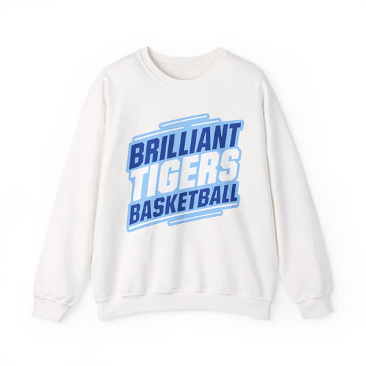 Adult Crewneck Sweatshirt \ Brilliant Tigers Basketball \ BTBK2