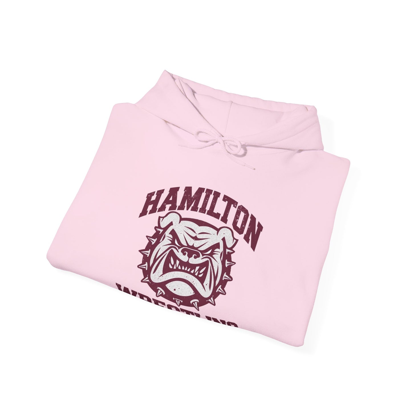 Adult Hoodie Sweatshirt \ Hamilton Aggies Wrestling \ HAW2