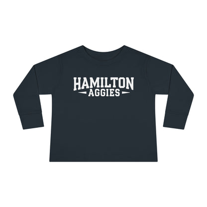 Toddler Long Sleeve Tee \ Hamilton Aggies \ HA3