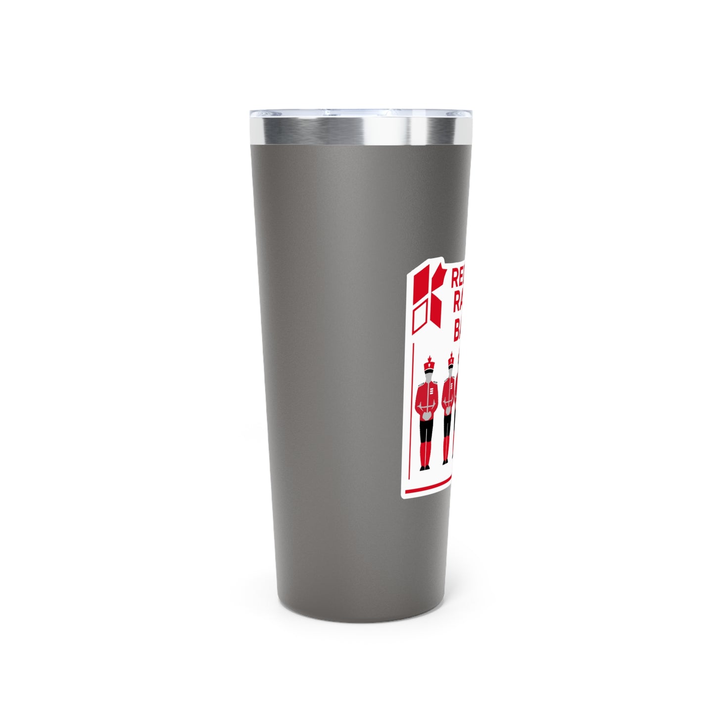 22oz Copper Insulated Tumbler \ Marion County Red Raiders Band \ MCB1
