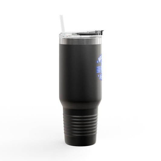 40oz  Insulated Tumbler \ Brilliant Tigers Football \ BTF2