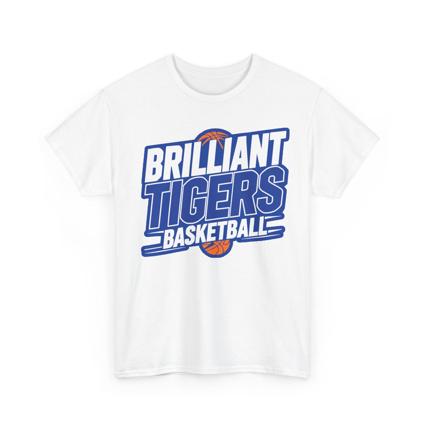 Adult Tee \ Brilliant Tigers Basketball \ BTBK1