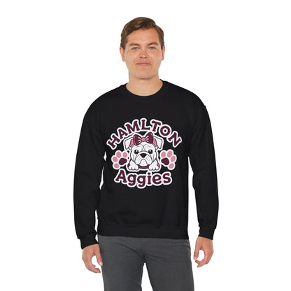 Adult Crewneck Sweatshirt \ Hamilton Aggies \ HAG3