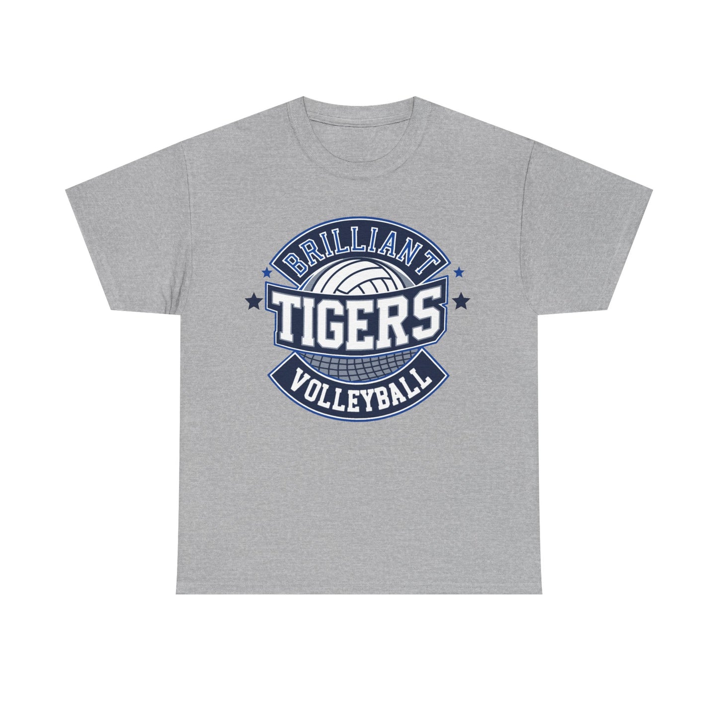 Adult Tee \ Brilliant Tigers Volleyball \ BTV1