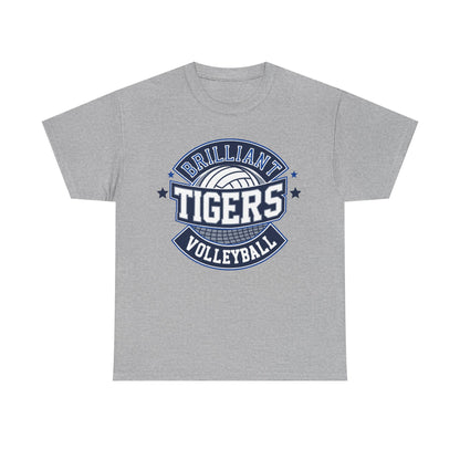 Adult Tee \ Brilliant Tigers Volleyball \ BTV1