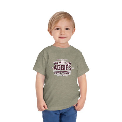 Toddler Tee \ Hamilton Aggies Cross-Country \ HCC1