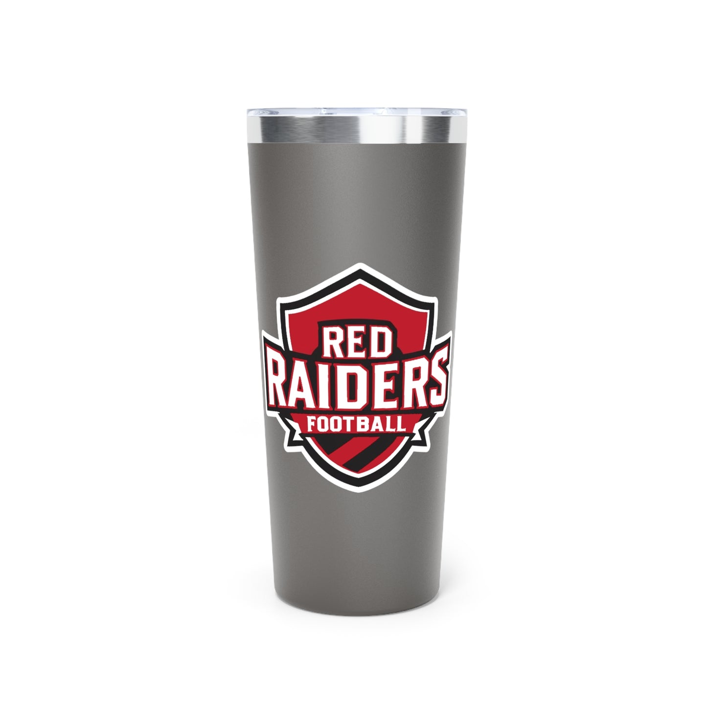 22oz Copper Insulated Tumbler \ Marion County Red Raiders Football\ MCF2